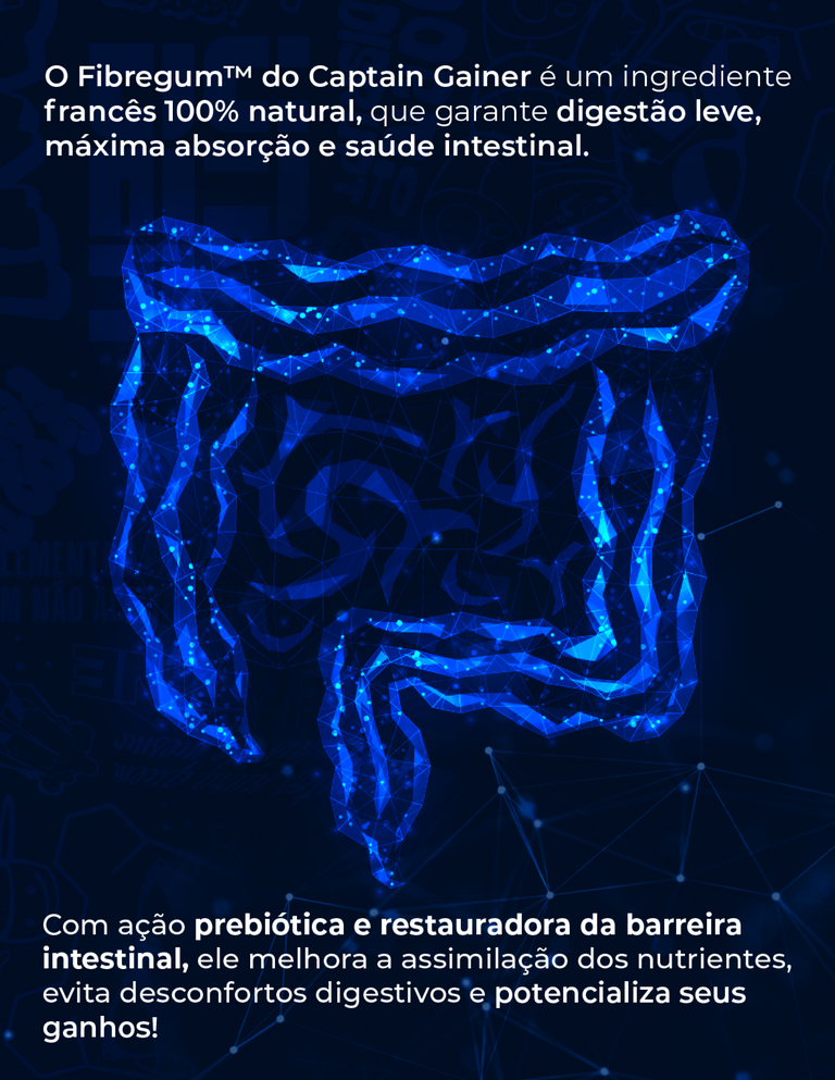 Captain Gainer 3kg Under Labz - Imagem 2