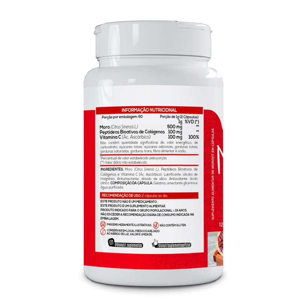 Morovit Bionutri 60 Cápsulas - Imagem 2