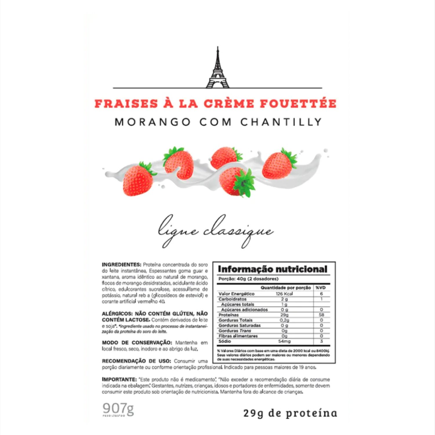 Chef Whey zero lactose 900g - Imagem 2